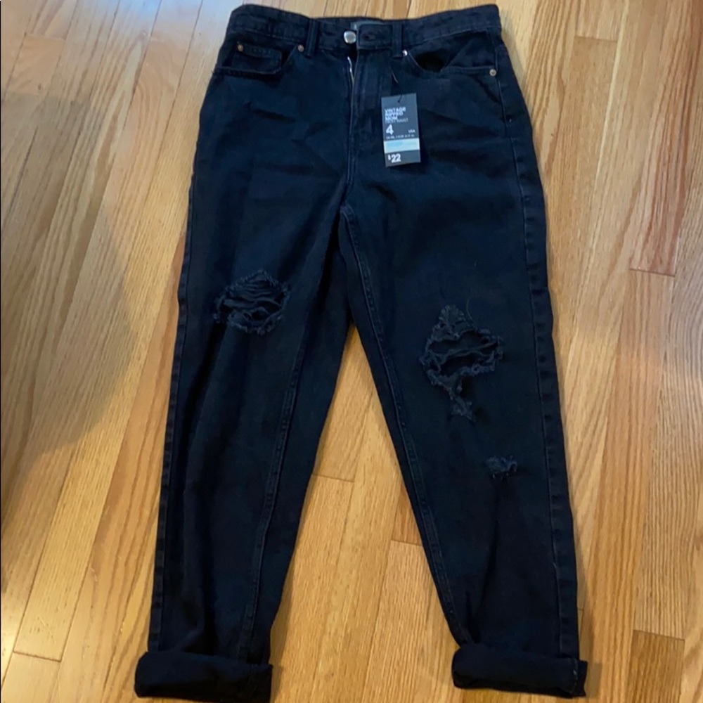 Black mom jeans from Primark
